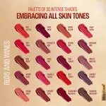 lakme 9to5 Powerplay primin gm matte lipstick , last 16hr , deep wine 5.6ml - Image 8