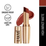 lakme 9to5 Powerplay primin gm matte lipstick , last 16hr , deep wine 5.6ml
